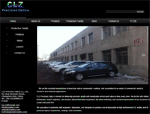 Tablet Screenshot of clzoptics.com